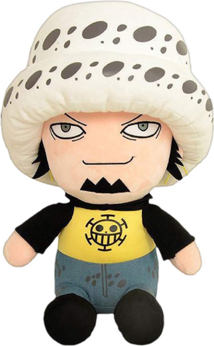 Trafalgar Law One Piece Anime Pluche Knuffel 20 cm {Anime Manga Luffy Plush Toy | Speelgoed Knuffelpop voor kinderen jongens meisjes | Dragon Ball Z, Naruto, My Hero Academia }
